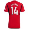 Camiseta de fútbol Manchester United Eriksen 14 Primera Equipación 23-24 - Hombre